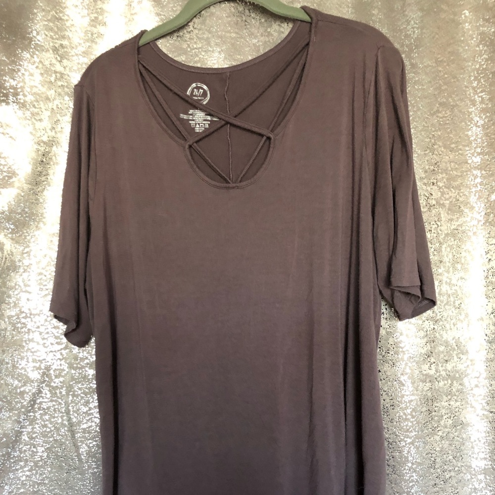 Maurice’s mauve top